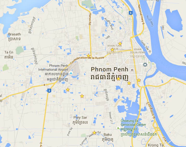 ទីតាំងក្នុងផែនទីរបស់អាចារ្យអ៊ីម