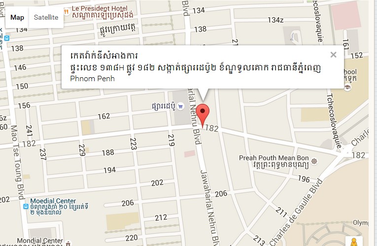 ទីតាំងក្នុងផែនទីរបស់កេតវ៉ាក់ឌីសំអាងការ